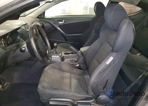 2011 Hyundai Genesis Coupe 2.0T from USA, damaged, VIN KMHHT6KD0BU048392